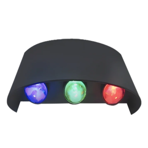 ابليك 3 عدسه اب / داون بلاستيك RGB الوان